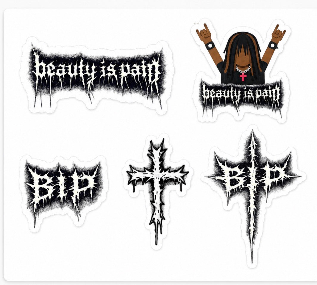 BIP GRUNGE Sticker Pack